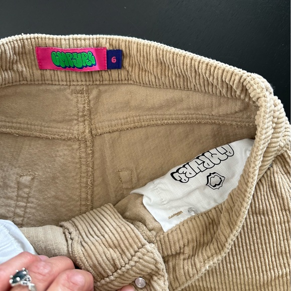 Empyre Tori tan corduroy pants size 6 - Picture 3 of 4